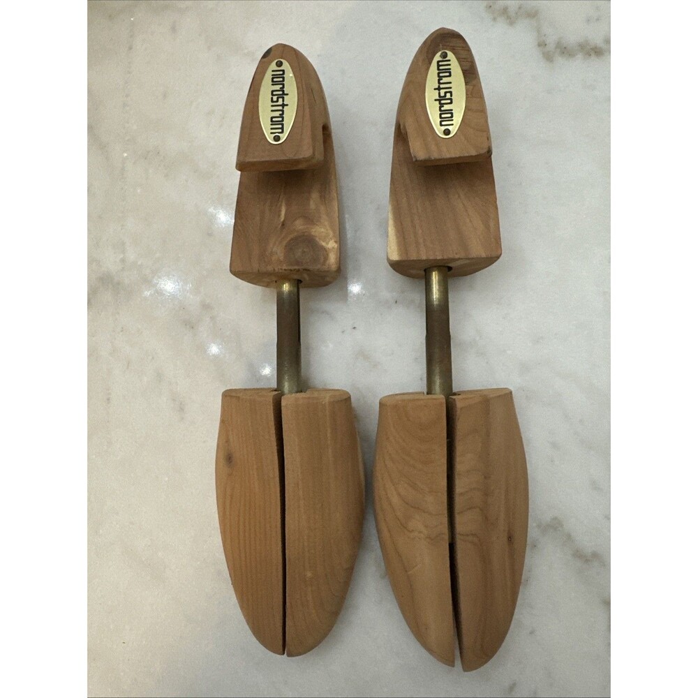 Nordstrom Shoe Trees Wooden Cedar Size Small Preowned